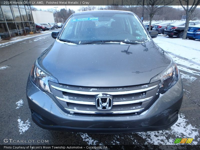 Polished Metal Metallic / Gray 2014 Honda CR-V LX AWD