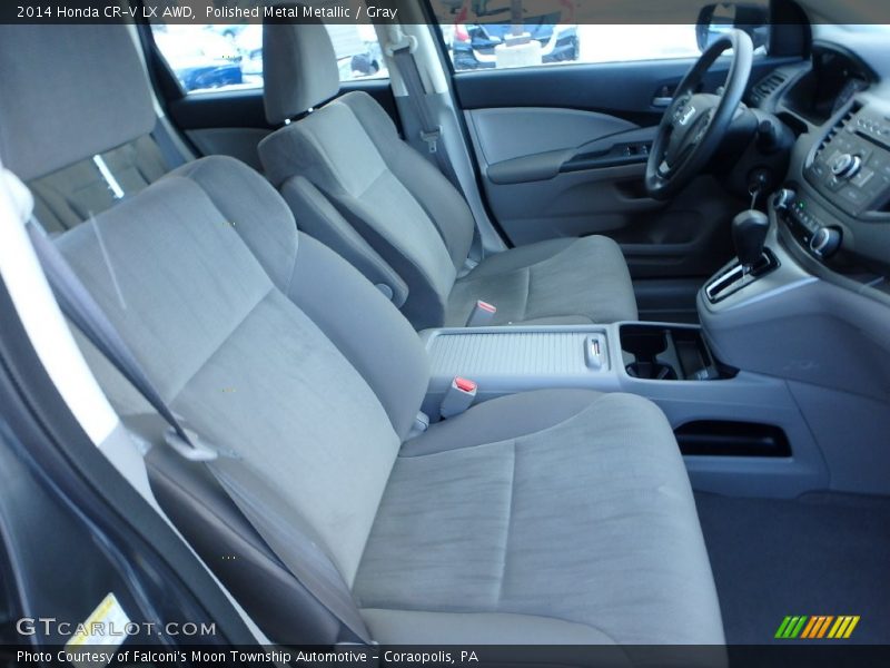 Polished Metal Metallic / Gray 2014 Honda CR-V LX AWD