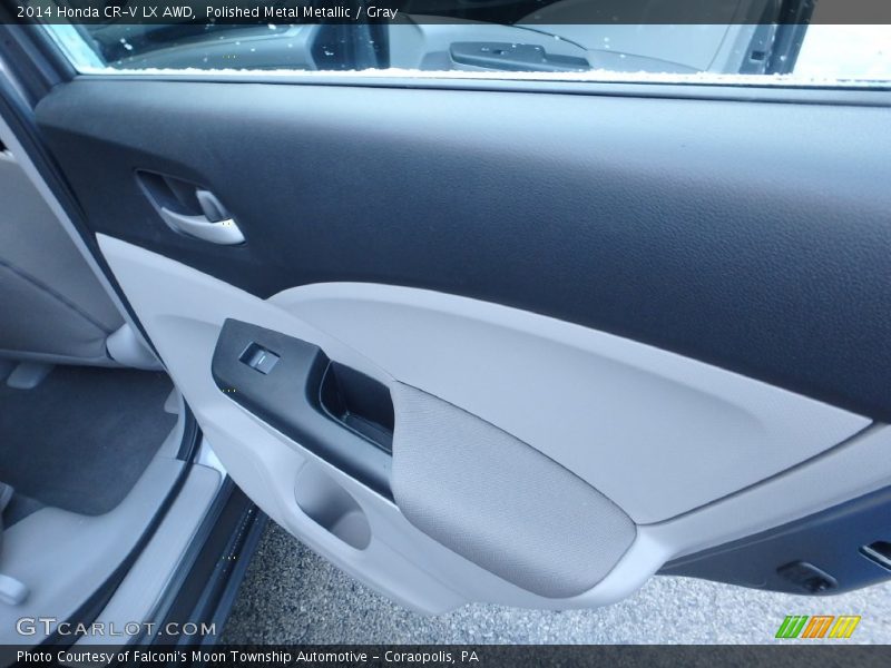 Polished Metal Metallic / Gray 2014 Honda CR-V LX AWD