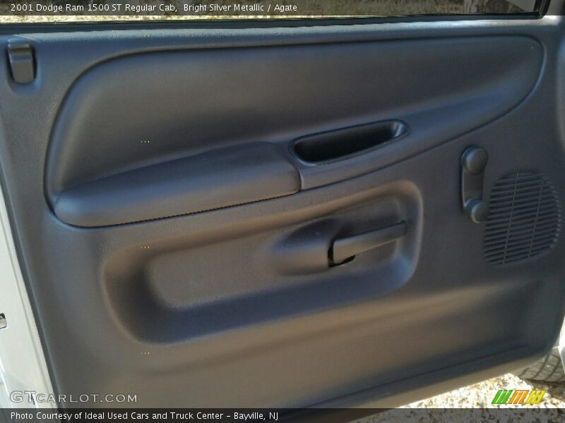 Bright Silver Metallic / Agate 2001 Dodge Ram 1500 ST Regular Cab