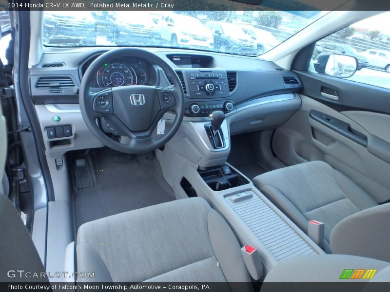Polished Metal Metallic / Gray 2014 Honda CR-V LX AWD