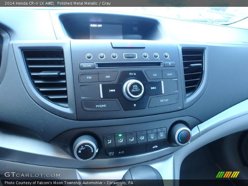 Polished Metal Metallic / Gray 2014 Honda CR-V LX AWD