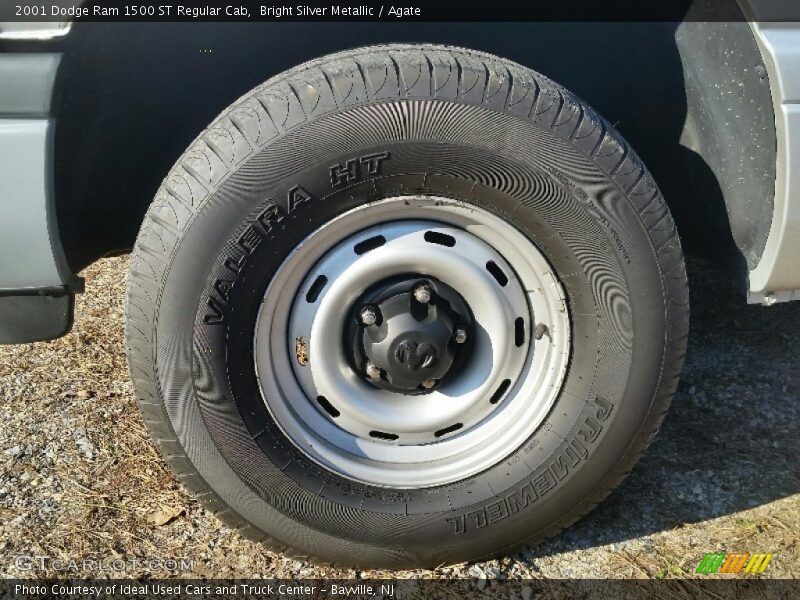 Bright Silver Metallic / Agate 2001 Dodge Ram 1500 ST Regular Cab