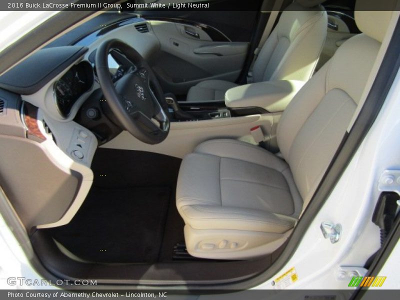 Summit White / Light Neutral 2016 Buick LaCrosse Premium II Group