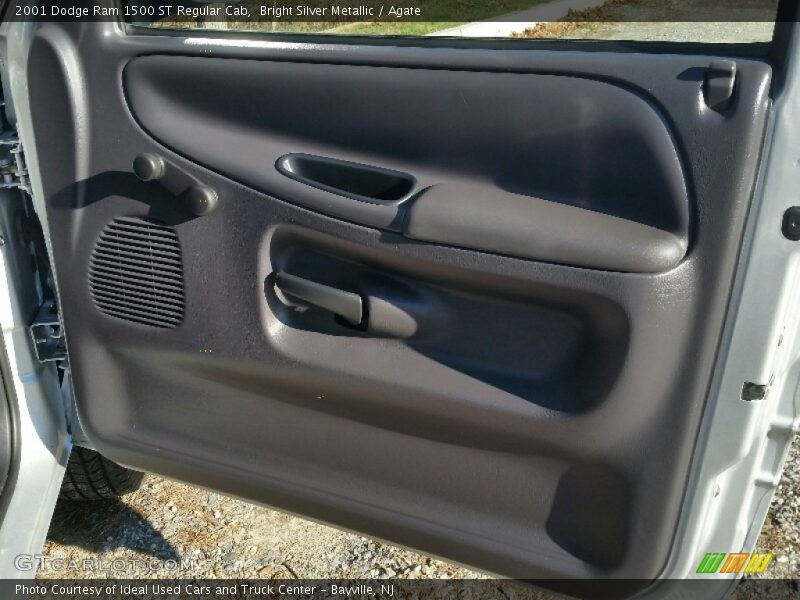 Bright Silver Metallic / Agate 2001 Dodge Ram 1500 ST Regular Cab
