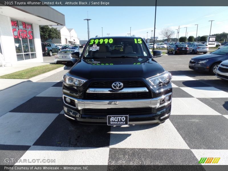 Attitude Black / Sand Beige 2015 Toyota 4Runner Limited 4x4