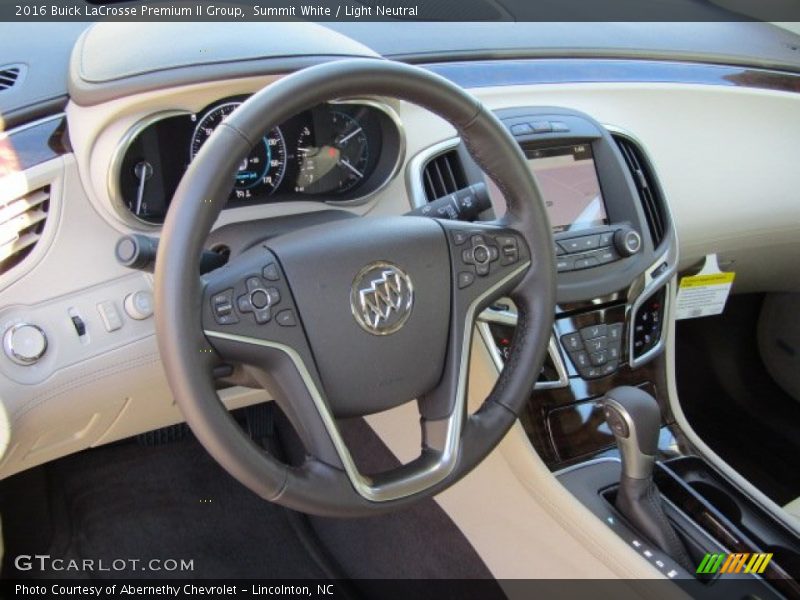 Summit White / Light Neutral 2016 Buick LaCrosse Premium II Group