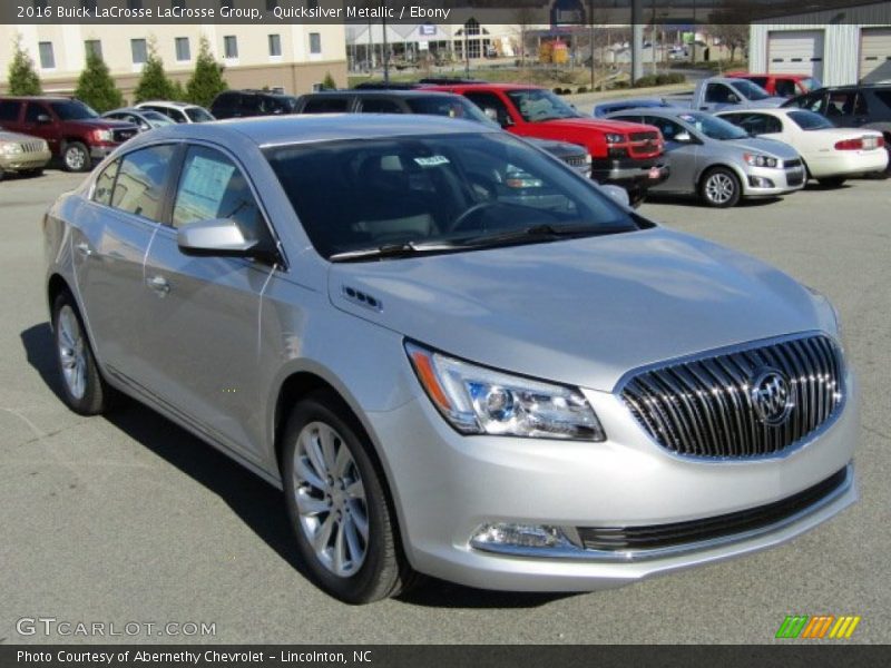 Quicksilver Metallic / Ebony 2016 Buick LaCrosse LaCrosse Group