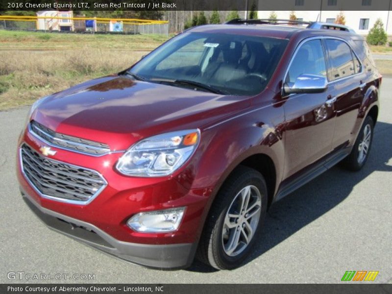 Siren Red Tintcoat / Jet Black 2016 Chevrolet Equinox LTZ