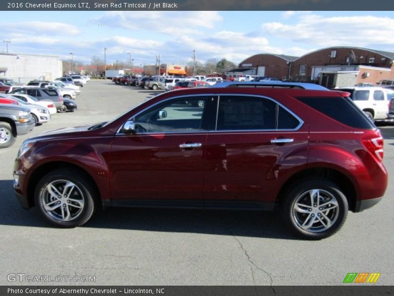 Siren Red Tintcoat / Jet Black 2016 Chevrolet Equinox LTZ