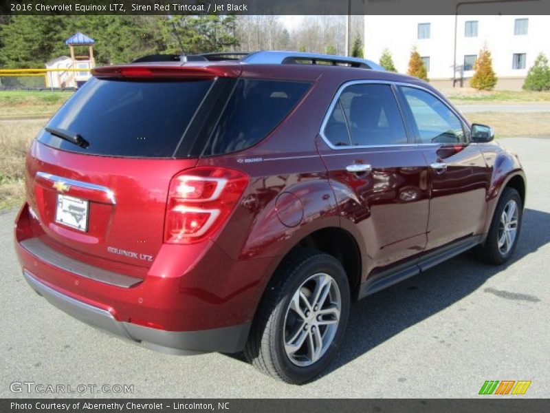 Siren Red Tintcoat / Jet Black 2016 Chevrolet Equinox LTZ