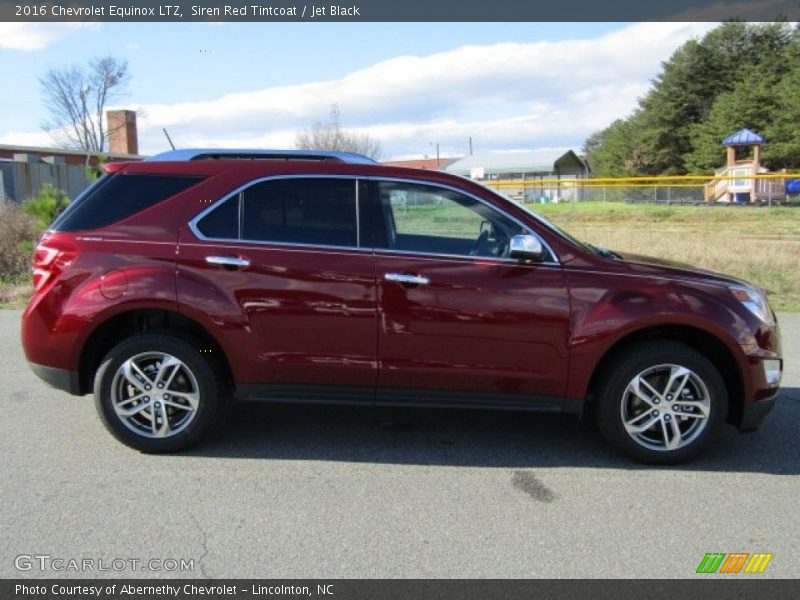 Siren Red Tintcoat / Jet Black 2016 Chevrolet Equinox LTZ