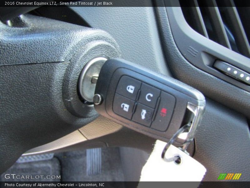 Siren Red Tintcoat / Jet Black 2016 Chevrolet Equinox LTZ