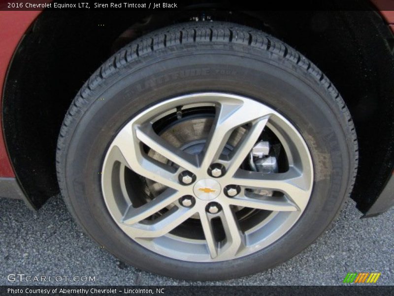 Siren Red Tintcoat / Jet Black 2016 Chevrolet Equinox LTZ
