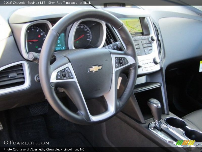 Siren Red Tintcoat / Jet Black 2016 Chevrolet Equinox LTZ