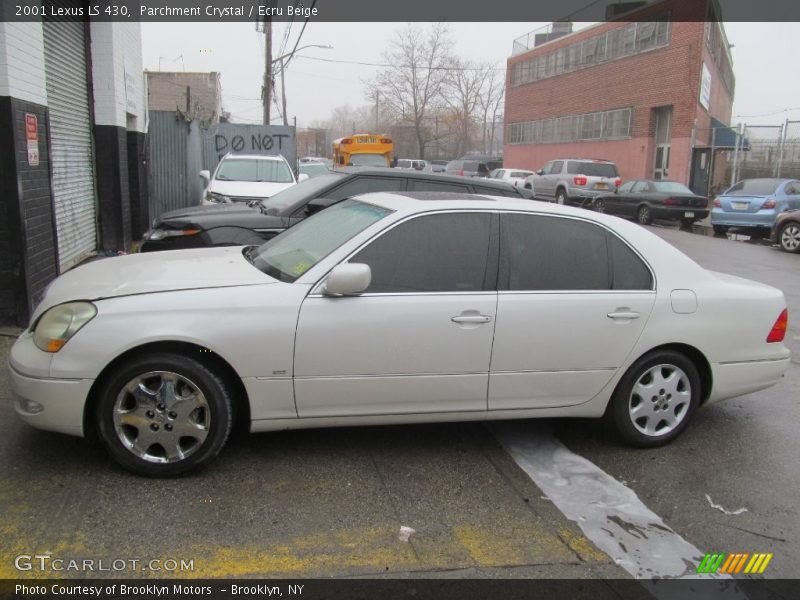 Parchment Crystal / Ecru Beige 2001 Lexus LS 430