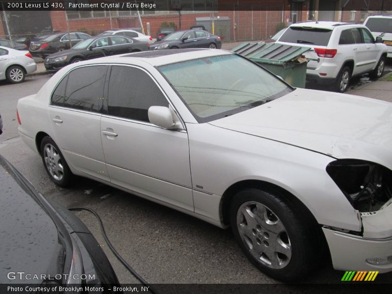 Parchment Crystal / Ecru Beige 2001 Lexus LS 430