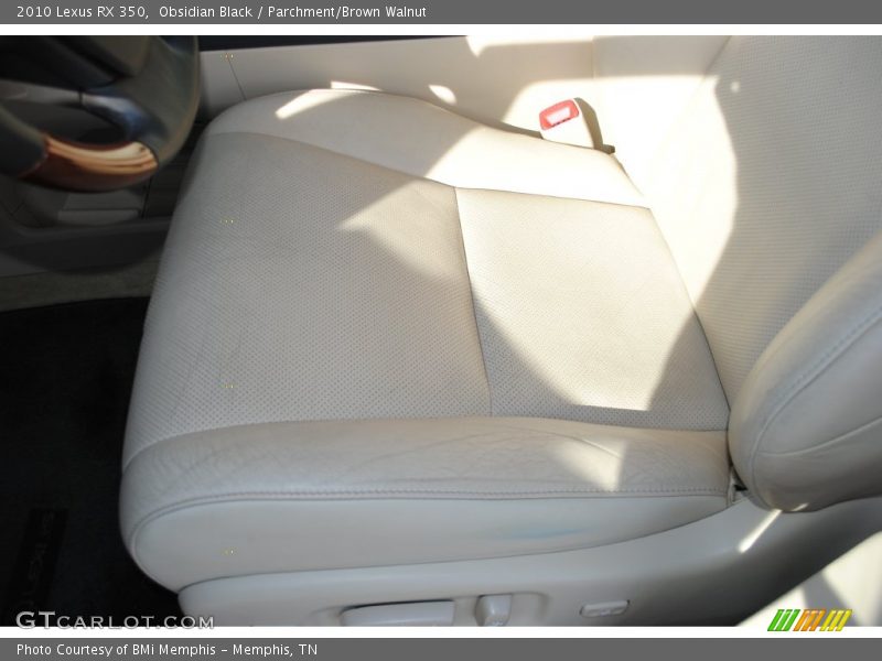 Obsidian Black / Parchment/Brown Walnut 2010 Lexus RX 350