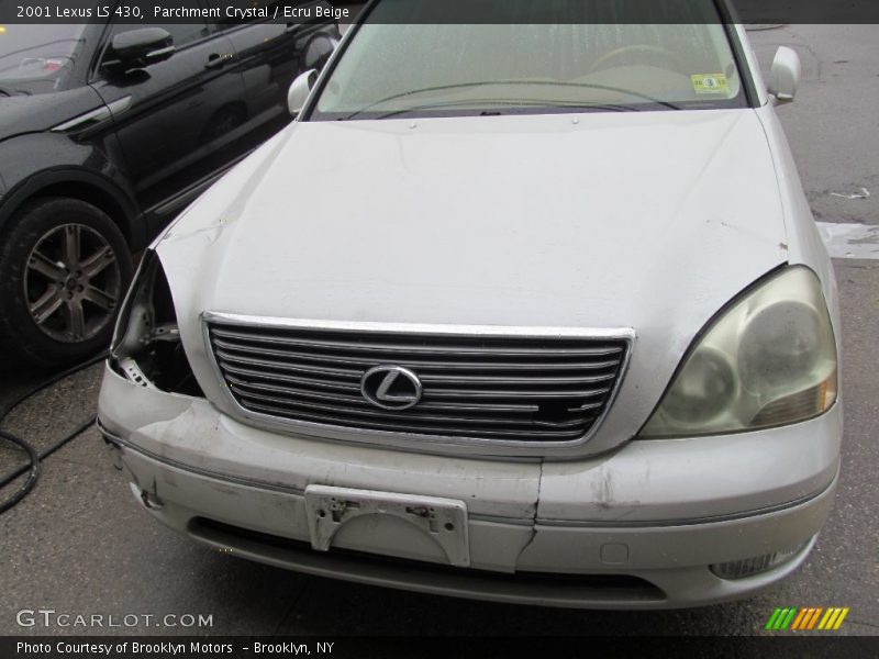 Parchment Crystal / Ecru Beige 2001 Lexus LS 430
