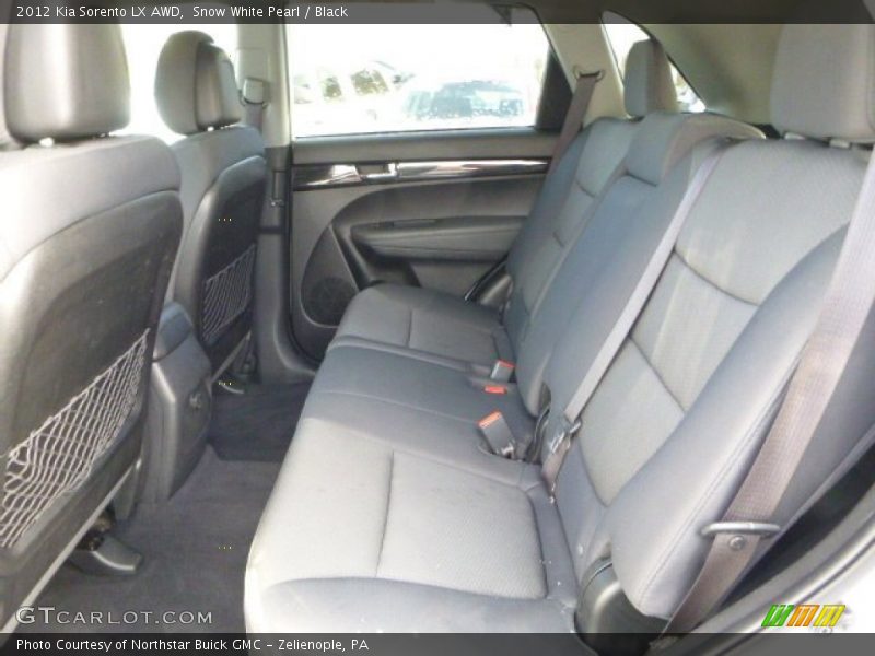Snow White Pearl / Black 2012 Kia Sorento LX AWD