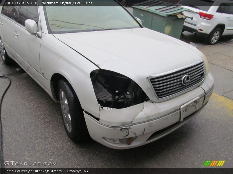 Parchment Crystal / Ecru Beige 2001 Lexus LS 430