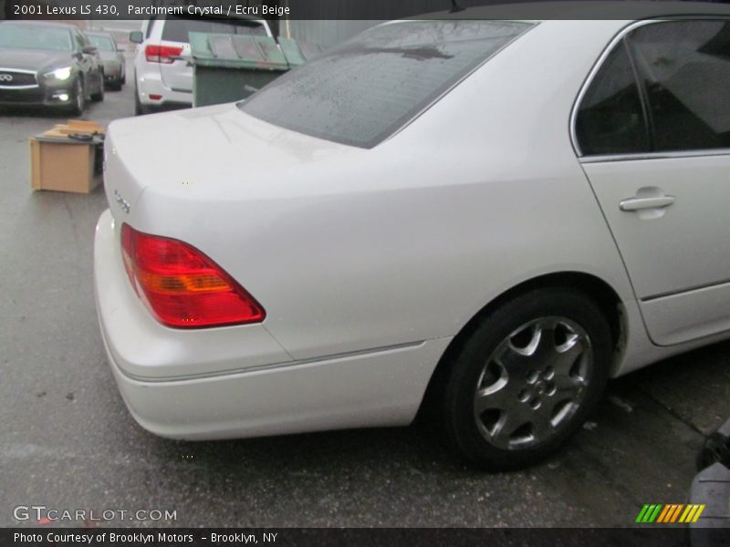 Parchment Crystal / Ecru Beige 2001 Lexus LS 430