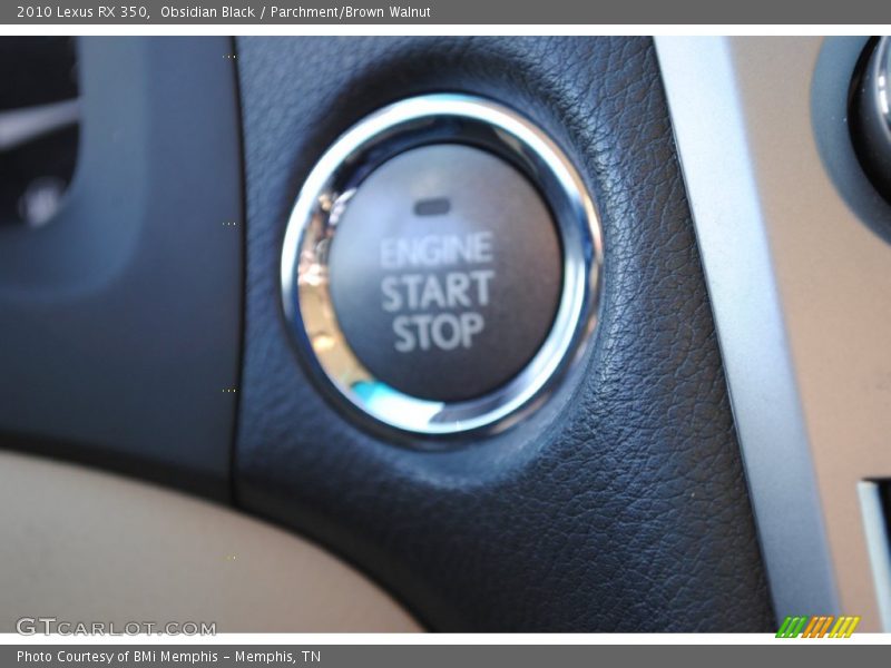 Obsidian Black / Parchment/Brown Walnut 2010 Lexus RX 350