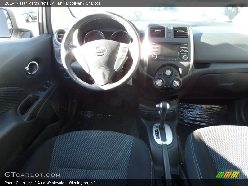 Brilliant Silver / Charcoal 2014 Nissan Versa Note SV
