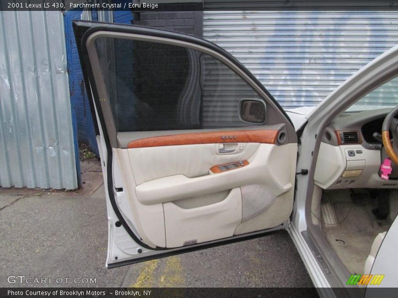 Parchment Crystal / Ecru Beige 2001 Lexus LS 430