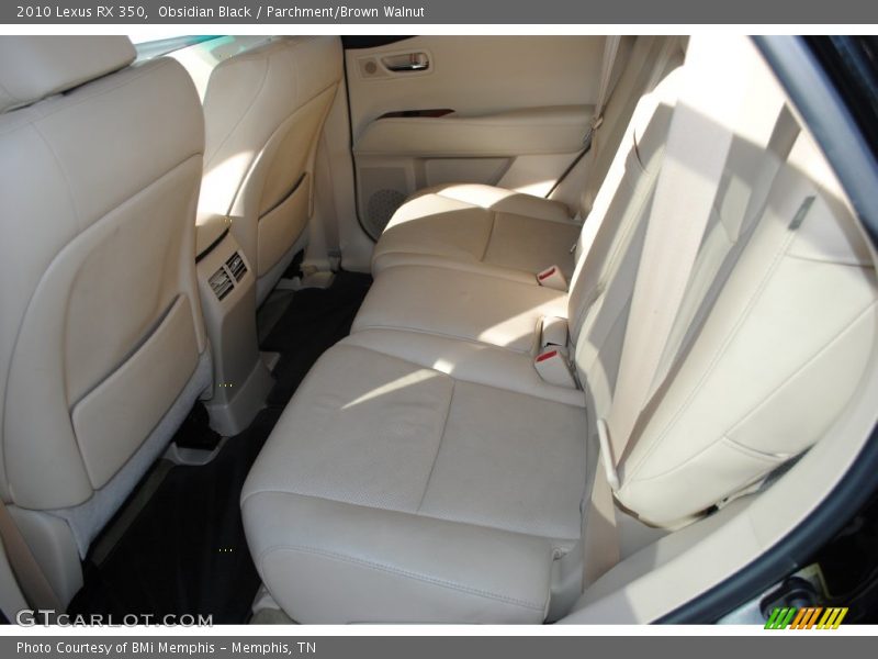 Obsidian Black / Parchment/Brown Walnut 2010 Lexus RX 350
