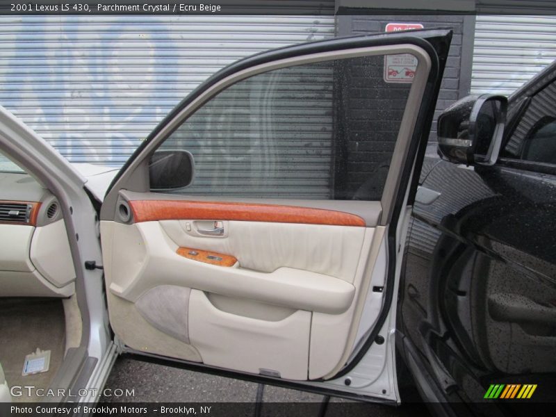Parchment Crystal / Ecru Beige 2001 Lexus LS 430