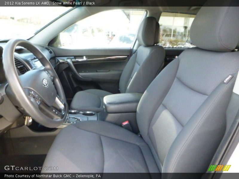 Snow White Pearl / Black 2012 Kia Sorento LX AWD