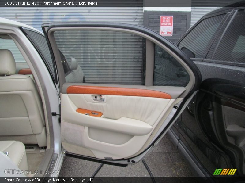 Parchment Crystal / Ecru Beige 2001 Lexus LS 430