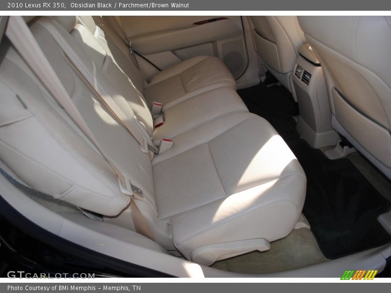 Obsidian Black / Parchment/Brown Walnut 2010 Lexus RX 350