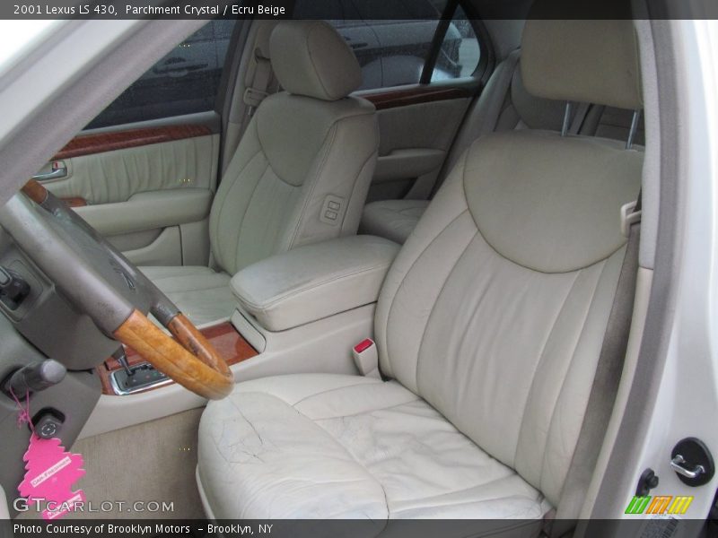 Parchment Crystal / Ecru Beige 2001 Lexus LS 430