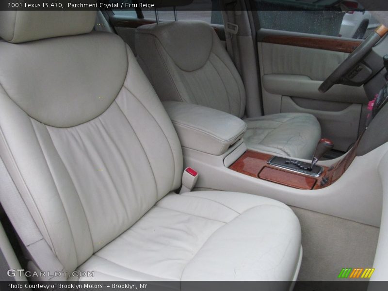 Parchment Crystal / Ecru Beige 2001 Lexus LS 430