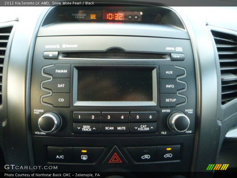 Snow White Pearl / Black 2012 Kia Sorento LX AWD