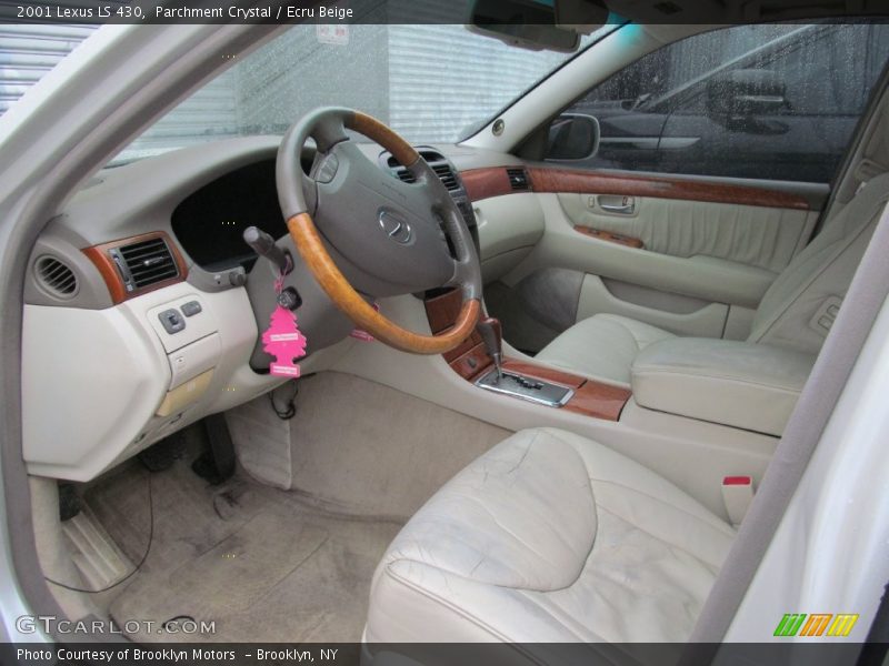 Parchment Crystal / Ecru Beige 2001 Lexus LS 430