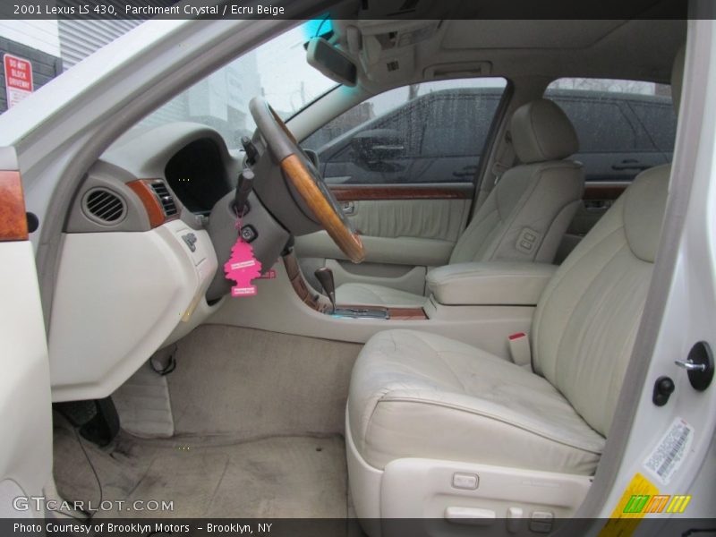 Parchment Crystal / Ecru Beige 2001 Lexus LS 430
