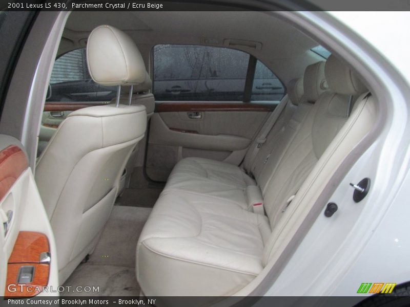 Parchment Crystal / Ecru Beige 2001 Lexus LS 430