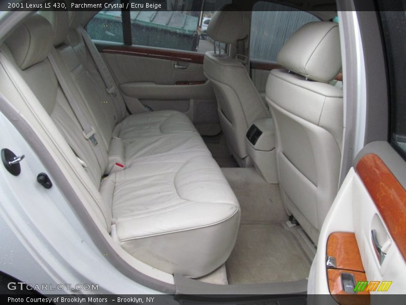 Parchment Crystal / Ecru Beige 2001 Lexus LS 430