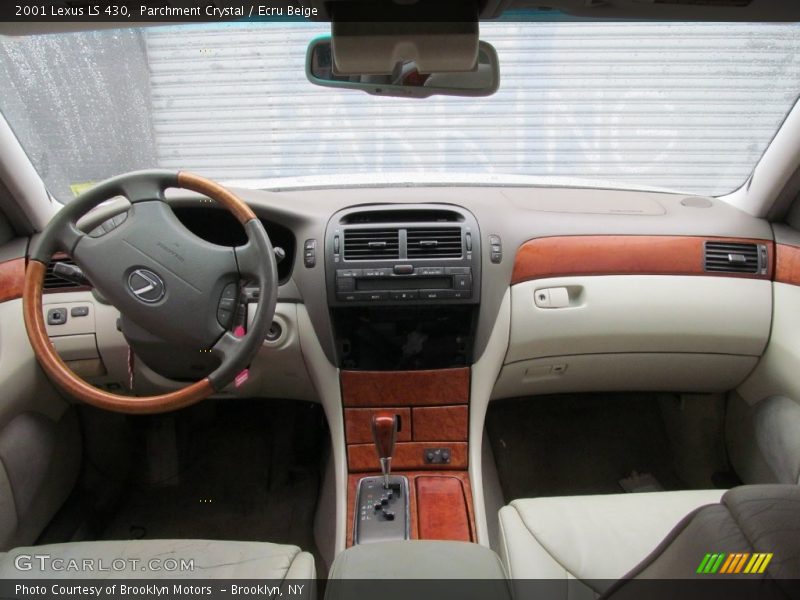 Parchment Crystal / Ecru Beige 2001 Lexus LS 430