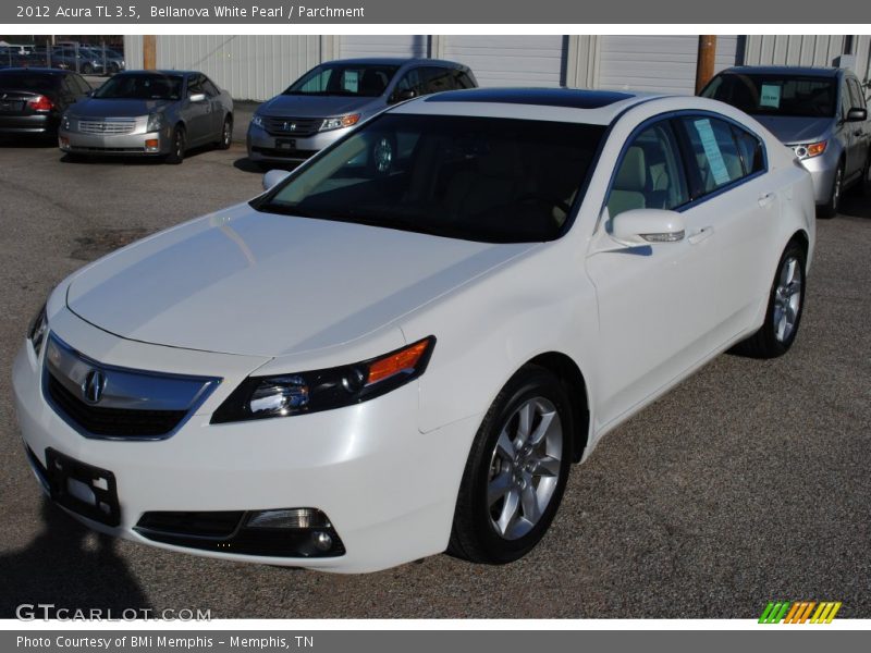 Bellanova White Pearl / Parchment 2012 Acura TL 3.5