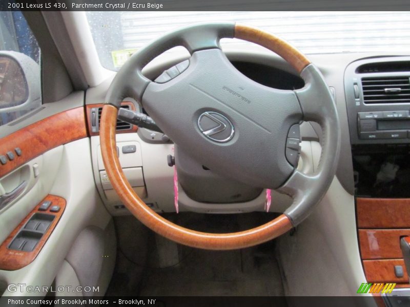 Parchment Crystal / Ecru Beige 2001 Lexus LS 430
