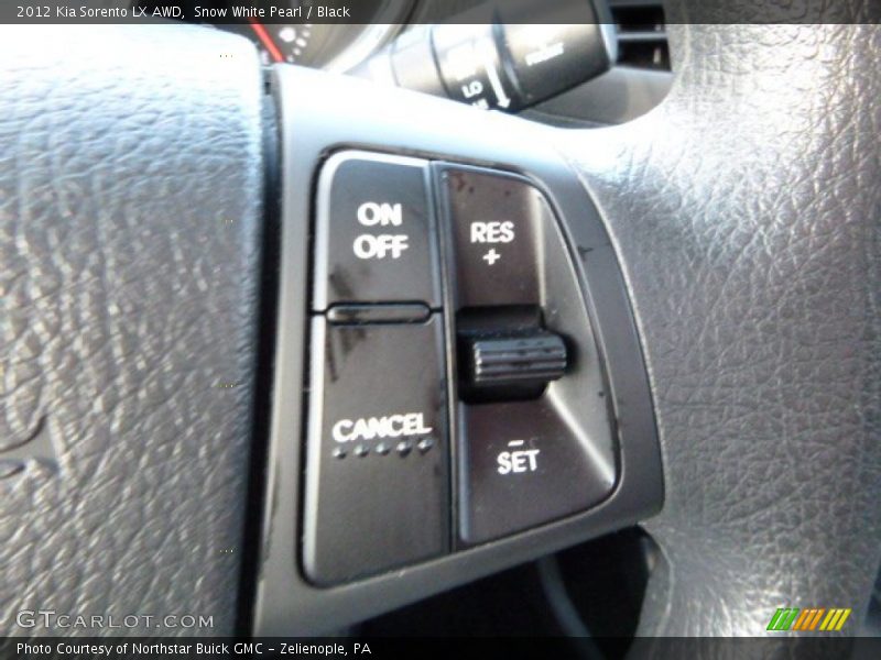 Snow White Pearl / Black 2012 Kia Sorento LX AWD