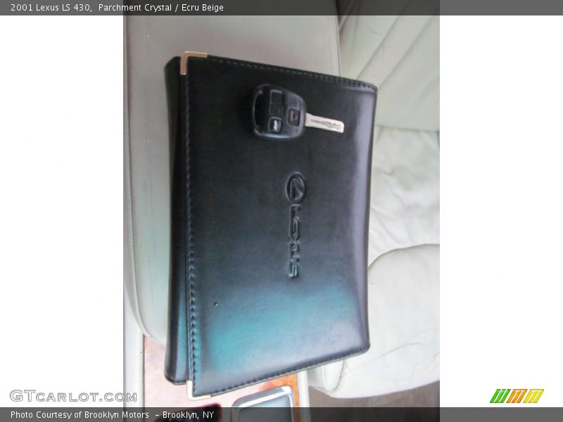 Parchment Crystal / Ecru Beige 2001 Lexus LS 430