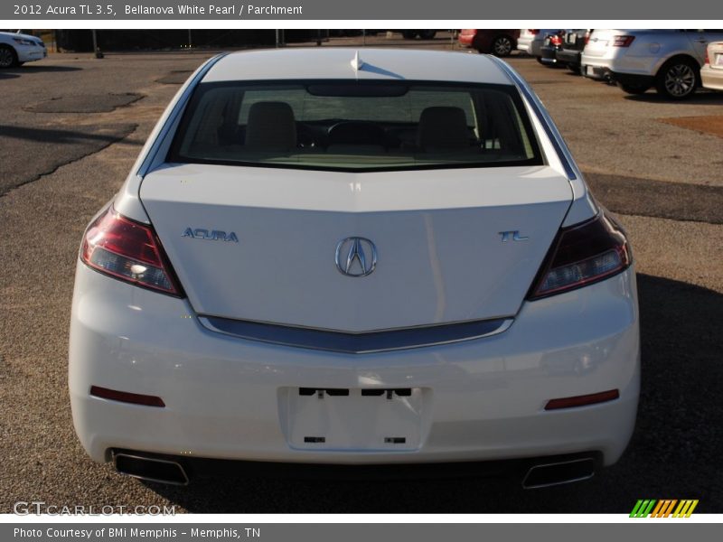 Bellanova White Pearl / Parchment 2012 Acura TL 3.5