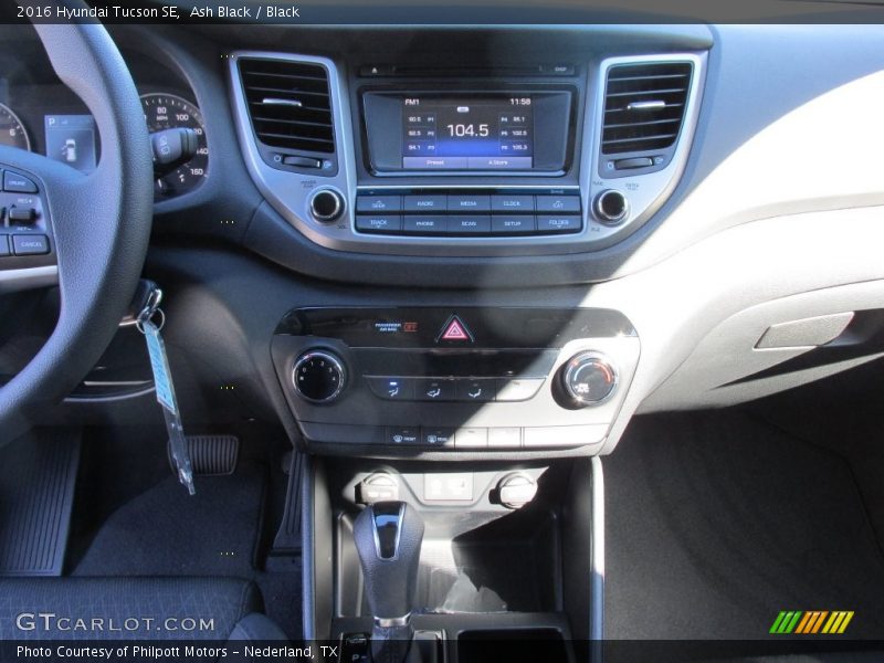 Ash Black / Black 2016 Hyundai Tucson SE