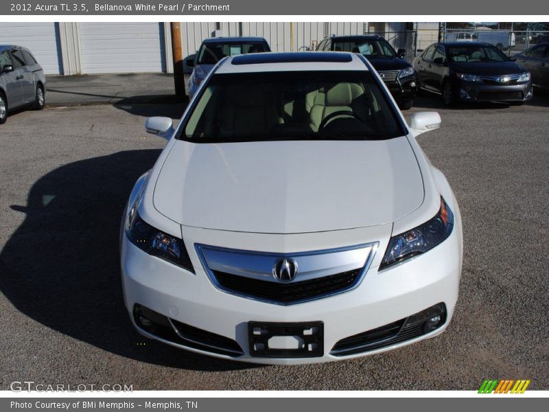 Bellanova White Pearl / Parchment 2012 Acura TL 3.5