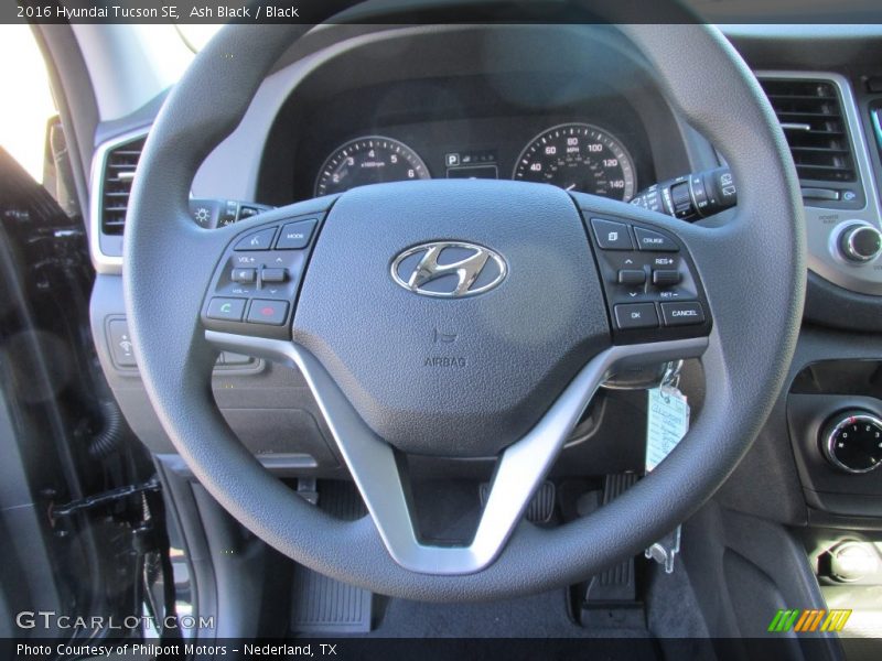 Ash Black / Black 2016 Hyundai Tucson SE